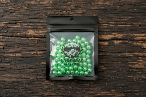 Lady May Outdoors 8mm Beads - Dark Rustic Wood