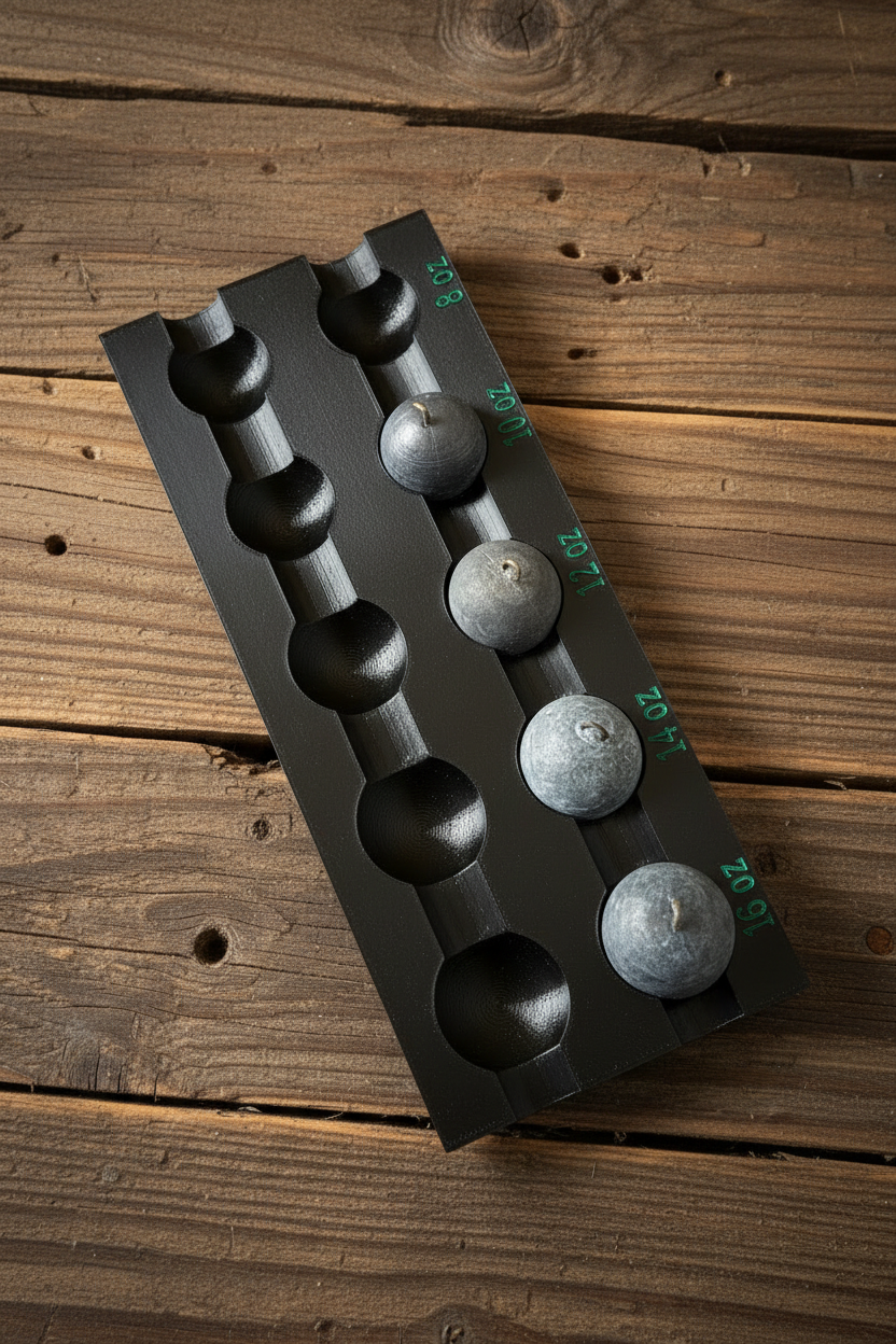 Sinker Mold Full Range Rustic